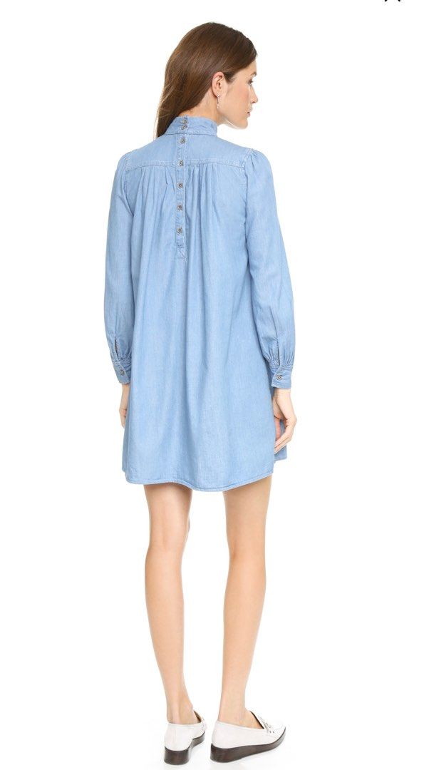 AG denim dress Alexa Chung x AG Julie Dress Women s Fashion