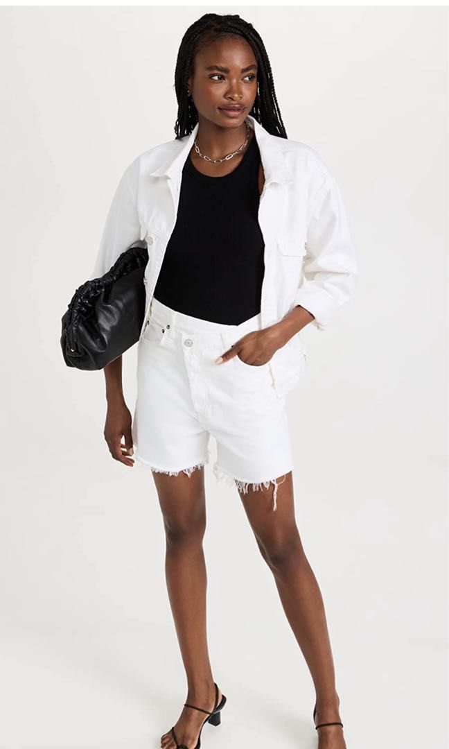 Agolde denim shorts online