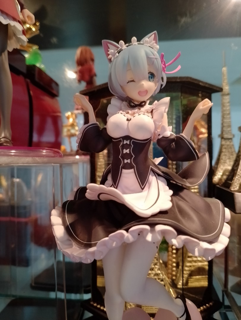 Alpha X Omega Re:Zero -Starting Life In Another World- Rem Nekomimi Ver.  1/8 Pvc Figure, Hobbies & Toys, Memorabilia & Collectibles, J-Pop On  Carousell