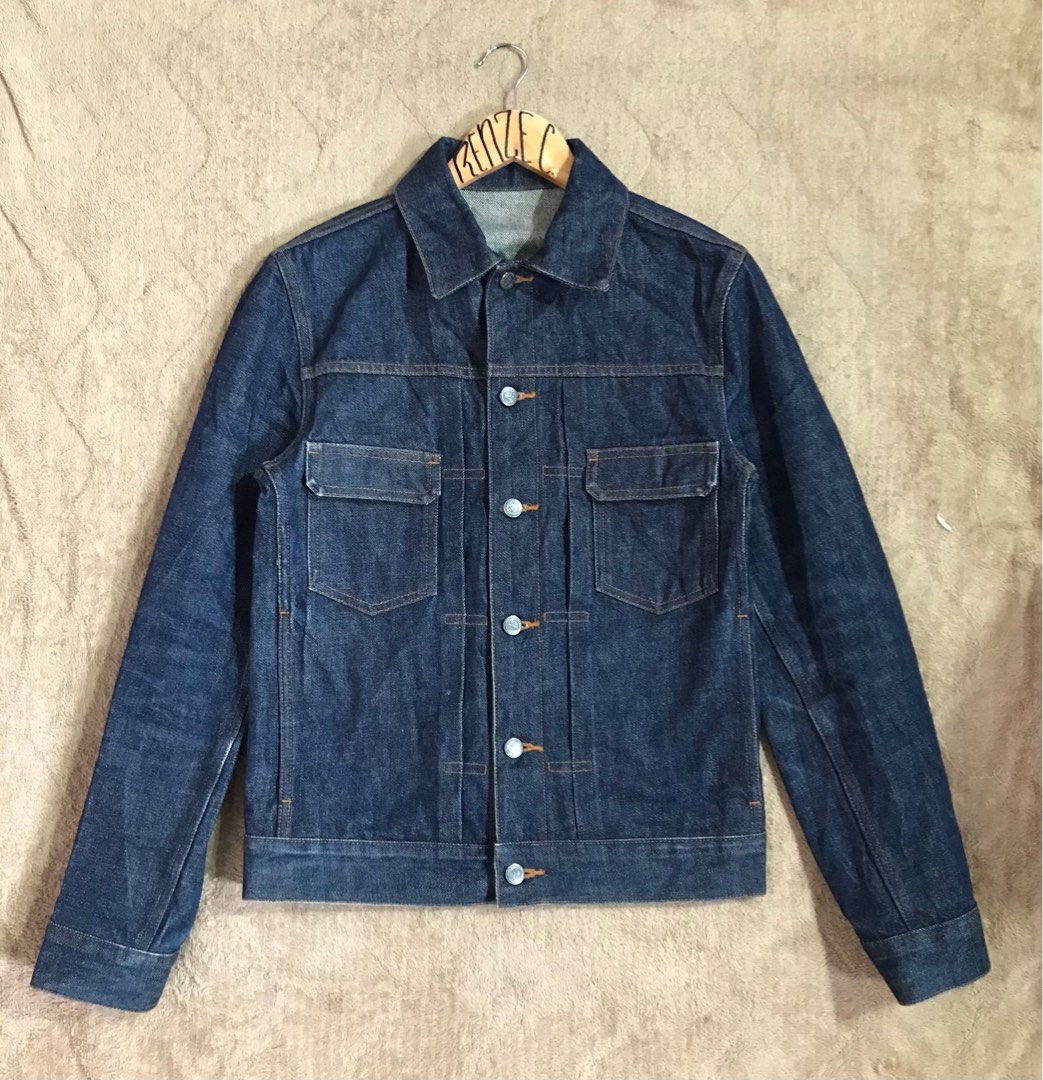 APC Selvedge Raw Denim Jacket (Authentic), Men's Fashion, Coats