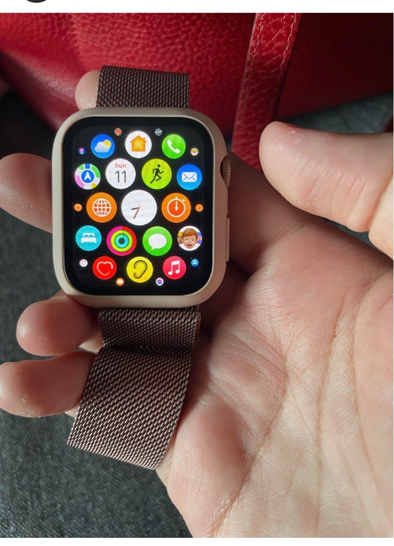 Apple watch se 44mm cellular rose gold best sale