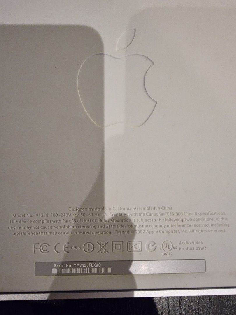 AppleTV Gen 1 for collectors, Computers & Tech, Parts & Accessories