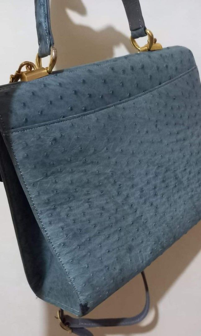 Authentic JRA ostrich bag, Luxury, Bags & Wallets on Carousell