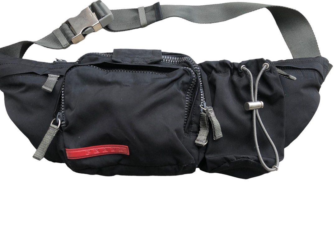 Authentic PRADA Milano Sport Art.4VA056 Utility Waist Bag
