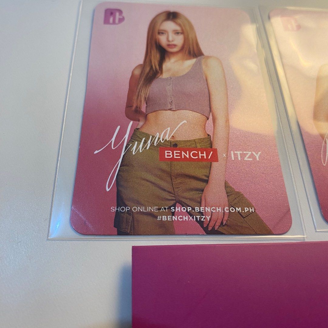 Bench x ITZY Wannabe Fanmeet in Manila Yuna, Ryujin, Yeji Photocards