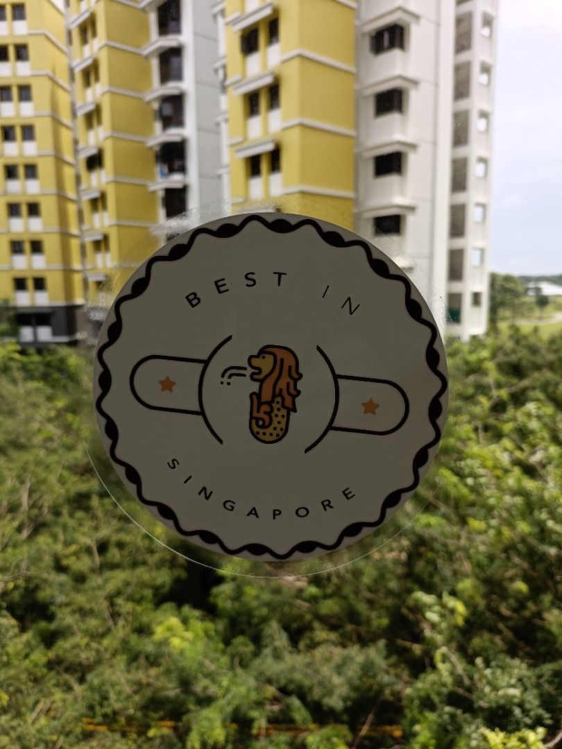 best in singapore static cling decal, Hobbies & Toys, Stationery