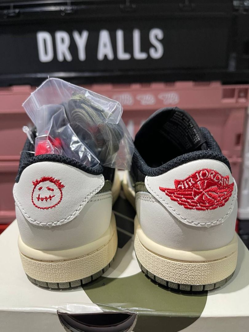 【BIG SIZE SELECT】NIKE AIR Jordan 1 Retro Low OG SP Travis Scott Olive PS  現貨13C