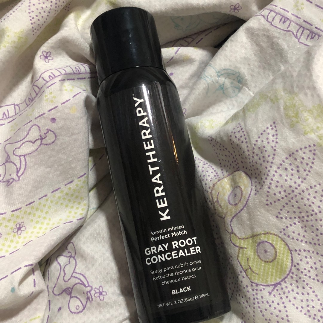 Black Hair Spray, Beauty & Personal Care, Hair on Carousell