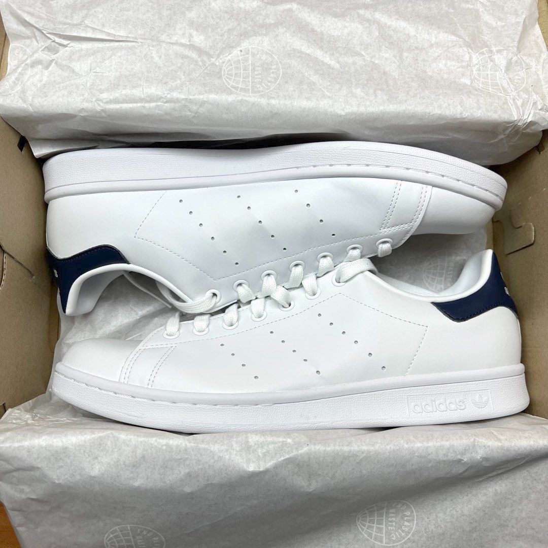 Bnib) Adidas Stan Smith (Navy Blue), Men'S Fashion, Footwear, Sneakers On  Carousell