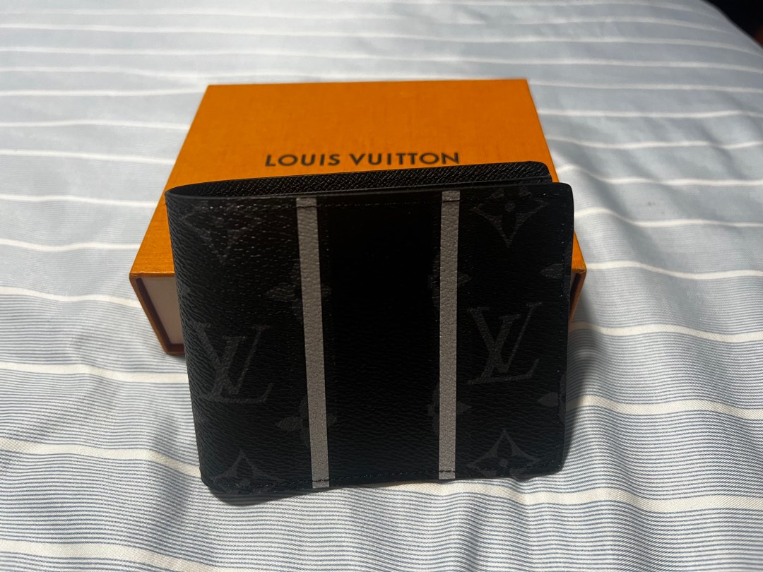Pre-owned Louis Vuitton Authentic W/ Tags Fragment Men Black Denim