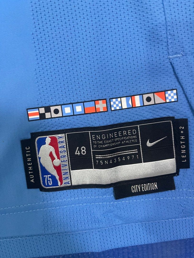 Nike Men's Kawhi Leonard Light Blue LA Clippers 2021/22 Authentic Player  Jersey - City Edition