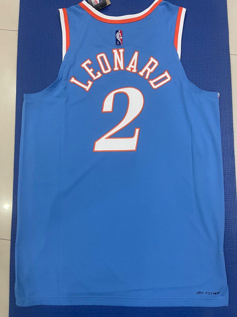 BNWT - Kawhi Leonard LA Clippers Authentic NBA 75th Anniversary City Edition  NBA Jersey, Men's Fashion, Activewear on Carousell