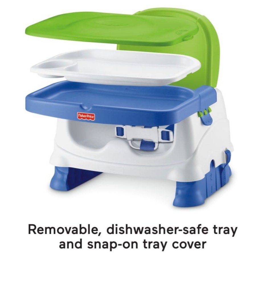 Fisher price booster chair with tray store