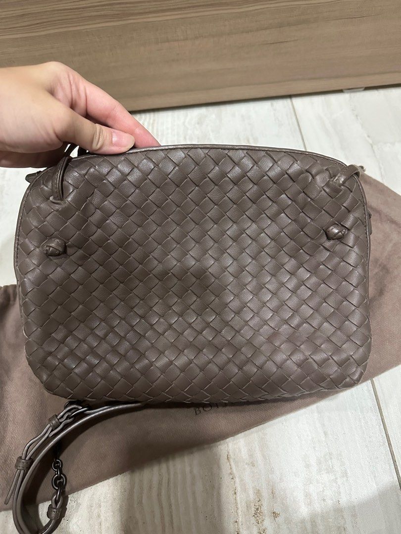 Bottega Veneta 'Double-Zip Nodini' Cross-body bag, Luxury, Bags & Wallets  on Carousell
