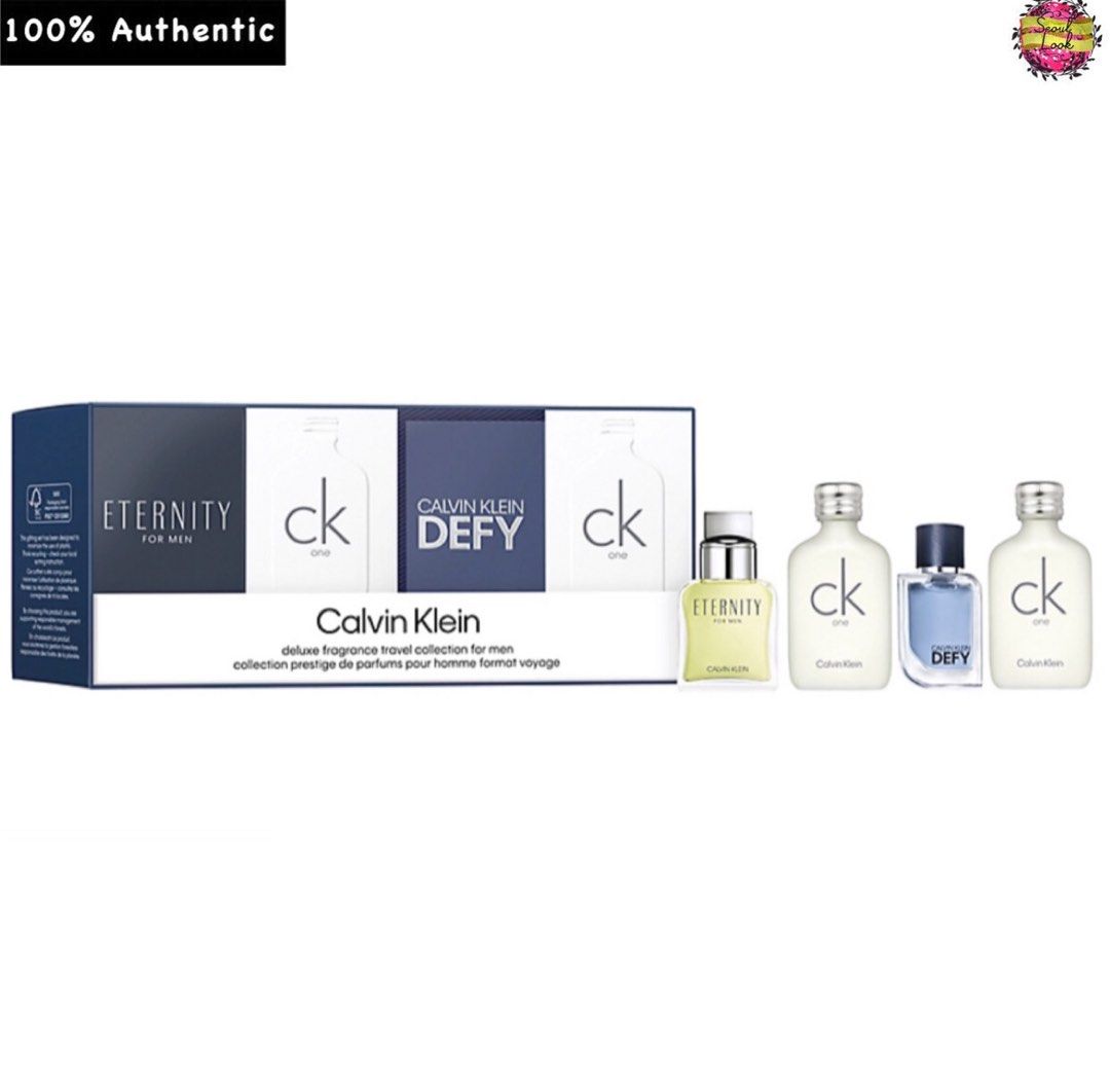 Calvin Klein CK Miniatures EDT 4 Pieces Man Gift Set