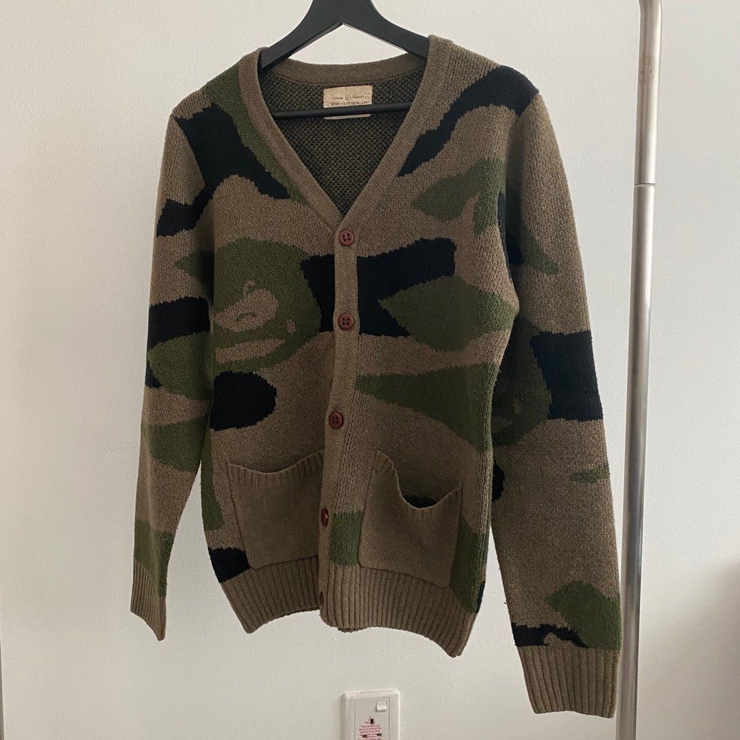 Camouflage Cardigan