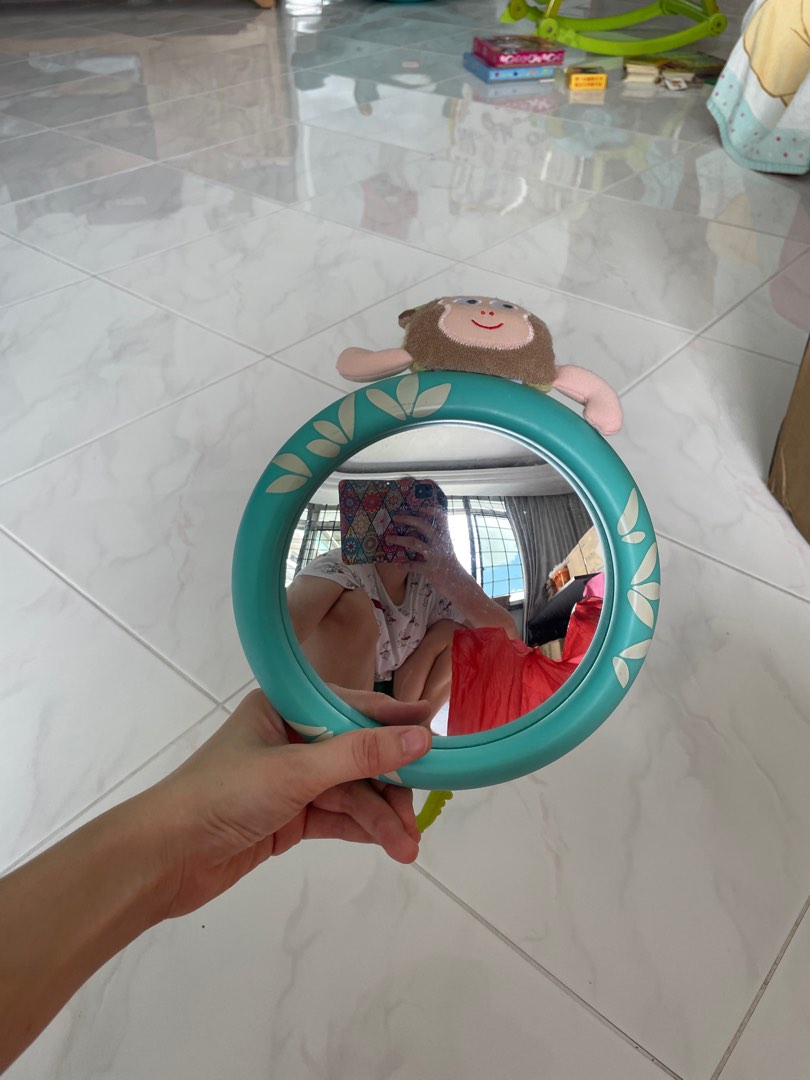 Car mirror taf toys, Babies & Kids, Going Out, Car Seats on Carousell