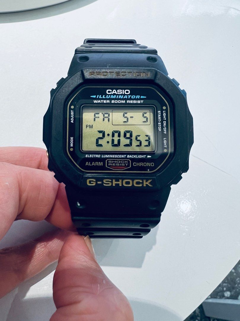 Casio illuminator water 200m resist online