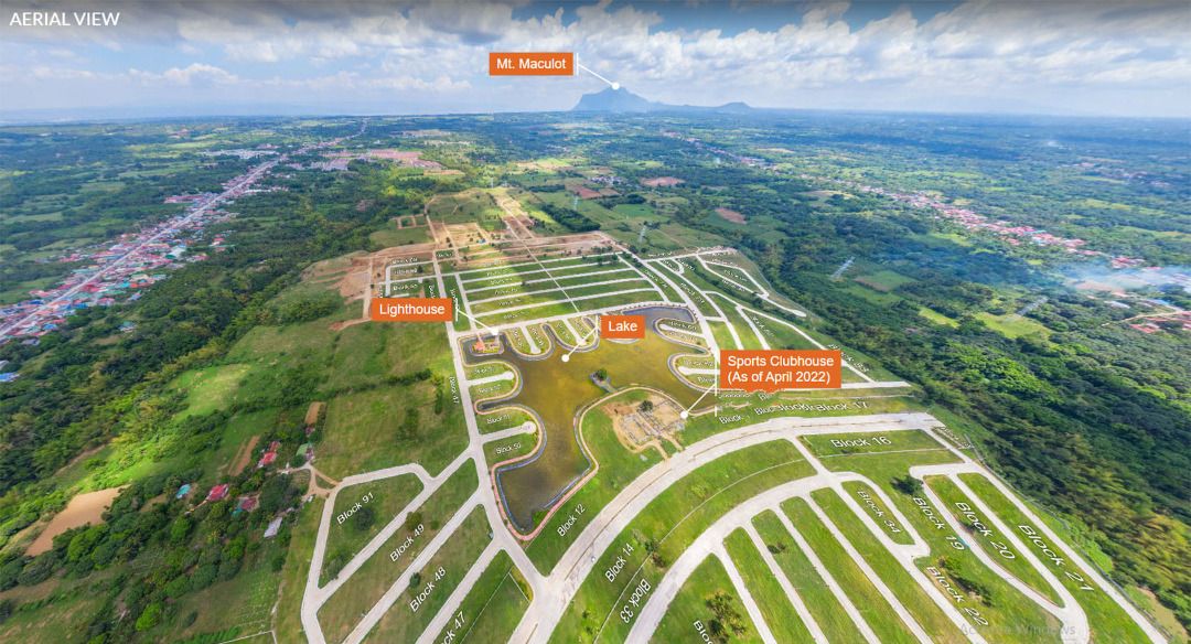 Catalina Lake Residences Bauan Batangas Lots for Sale developed by Sta