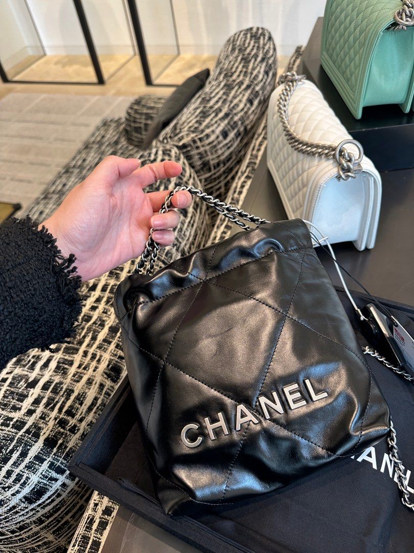 Chanel 22 mini, Women's Fashion, Bags & Wallets, Cross-body Bags