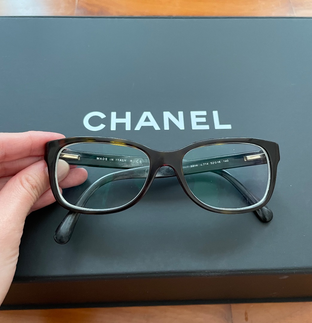 Chanel Square Eyeglasses In Tortoise Shell Colour, Women's Fashion, Watches  & Accessories, Sunglasses & Eyewear on Carousell