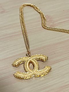 Chanel Logo Necklace