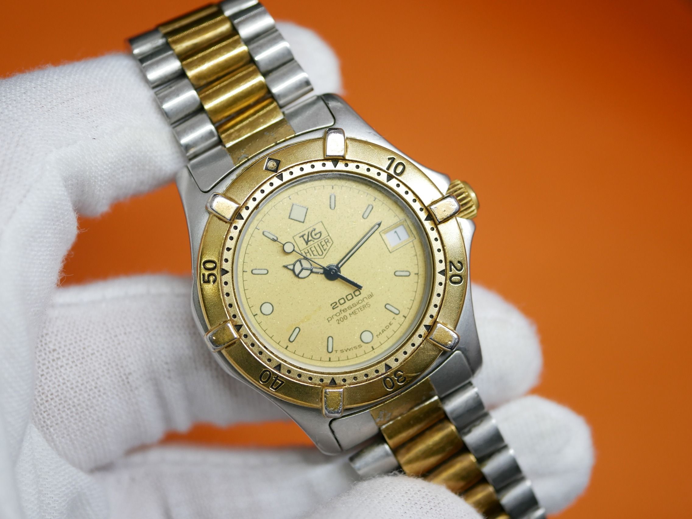 CHEAPEST Tag Heuer Gold Plated 34mm Quartz 964.013