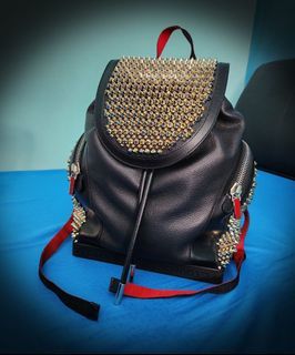 CHRISTIAN LOUBOUTIN Spike Studs Explorer Funk Backpack Leather 1165167
