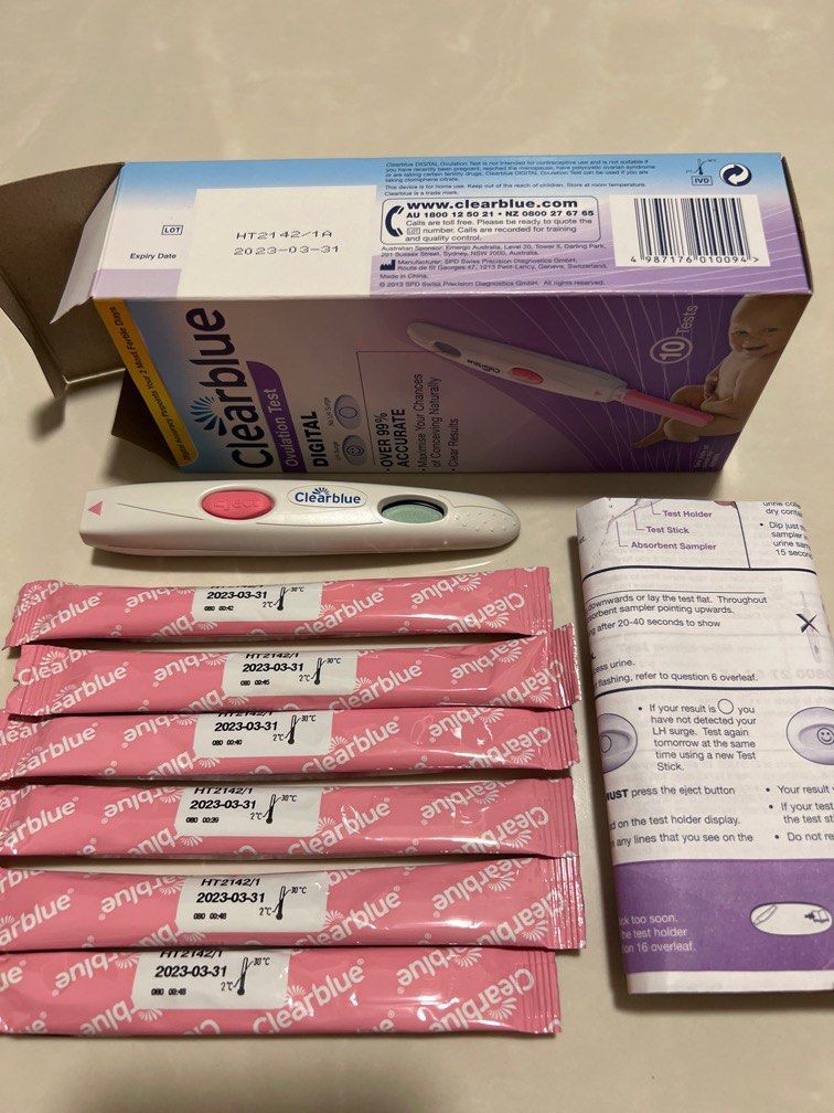Clearblue Ovulation Test kit, Health & Nutrition, Medical Supplies