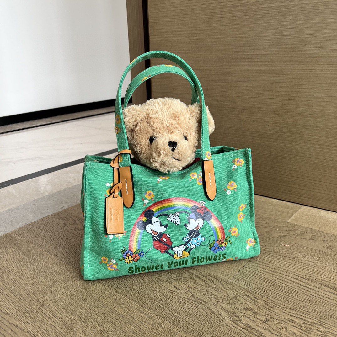 Coach top tote disney