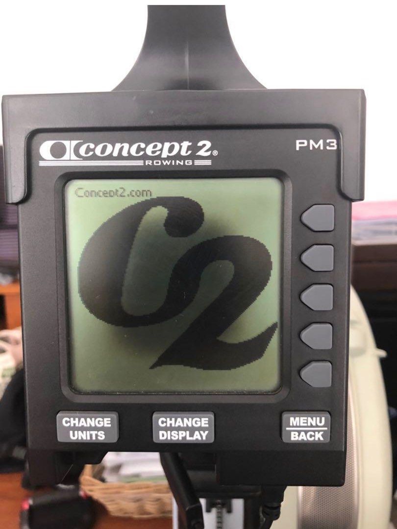 Pm3 Rowing Machine Concept 2 model D PM3 indoor rowing machine, Sports Equipment, Other ...