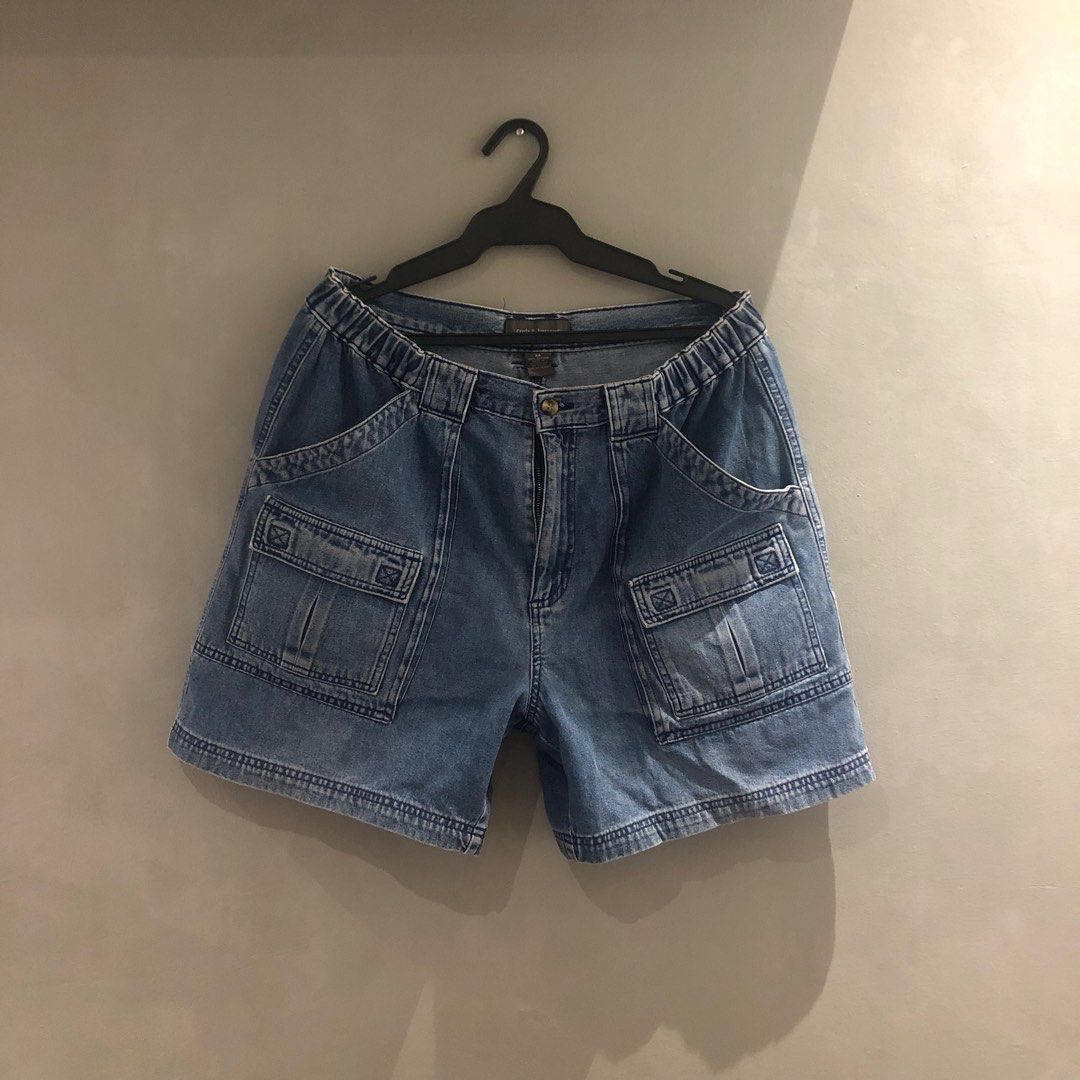 Croft & barrow denim cargo shorts hotsell