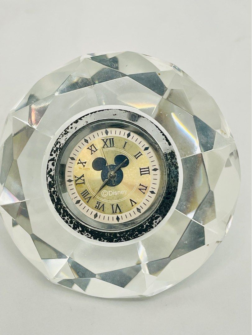 Crystal Clock - Gem clock - Disney Table Clock - Mickey Mouse Clock (Category: Clocks) located in Antipolo. Submitted by TheDaxCollectibles (Listing ID 1230280549, Image 3). Description: In good working condition .