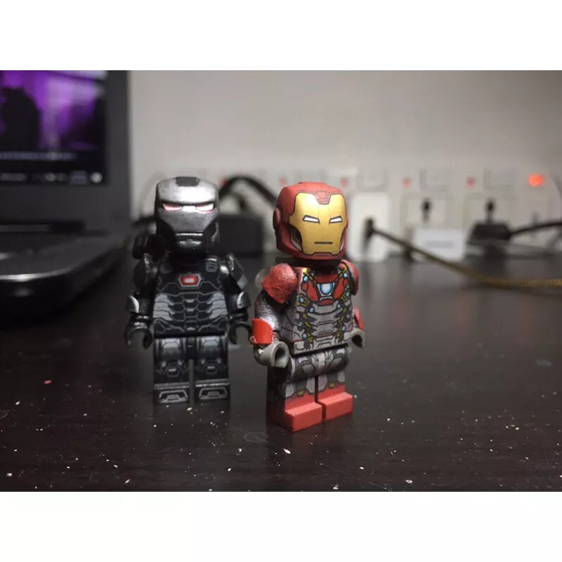 Custom Lego War Machine And Iron Man, Hobbies & Toys, Toys & Games On  Carousell