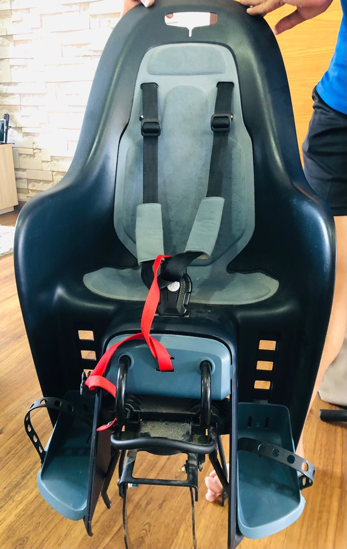 Decathlon Child Bike Seat with pannier rack, Sports Equipment, Bicycles