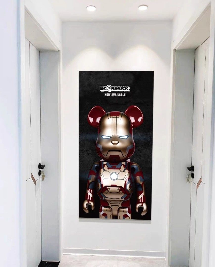 XIANGART Bearbrick Poster Decoration Painting Oil Painting Wall