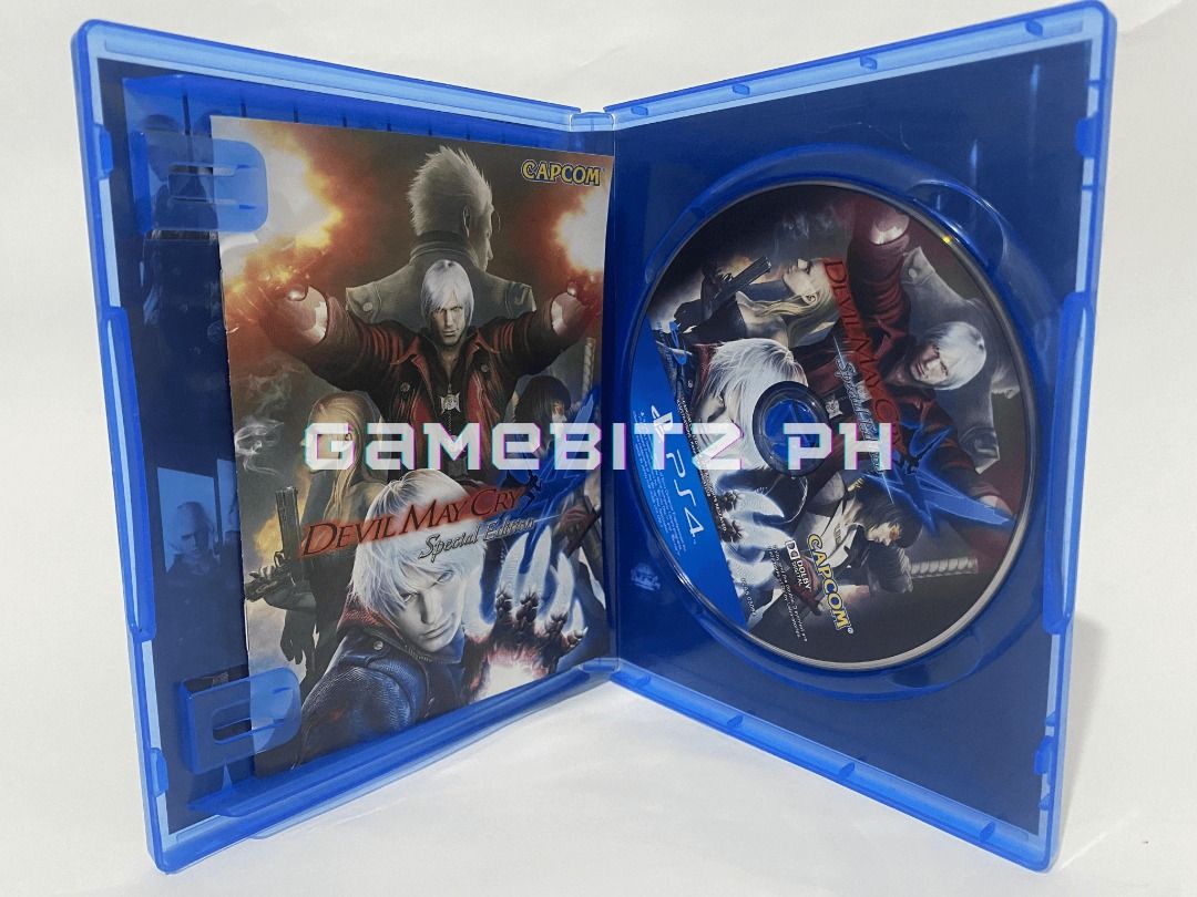 Devil May Cry 4 Special Edition Sony PS4 Playstation Game (Category: PlayStation) located in Tarlac. Submitted by gamebitzph (Listing ID 1230294263, Image 3). Description: Devil May Cry 4 Special Edition for Sony PS4 Pre-owned/Used no to minimal scratches tested and working location: Tarlac area shipping: J&T or LBC (payment first via gcash or bank account. buyer will shoulder the shipping fee) COD is also available Message us for any inquiries, 