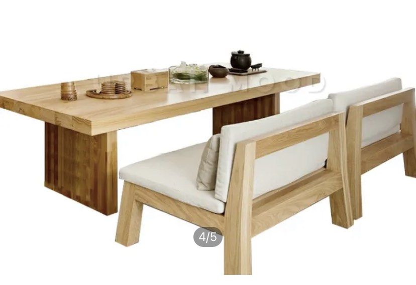 Dining Table & matching bench , Furniture & Home Living, Furniture