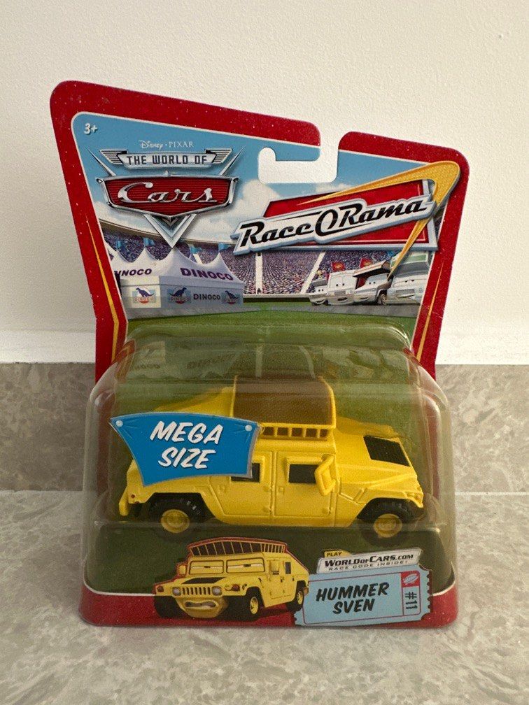 Disney CARS Hummer Sven Mega Size Hobbies Toys Toys Games on