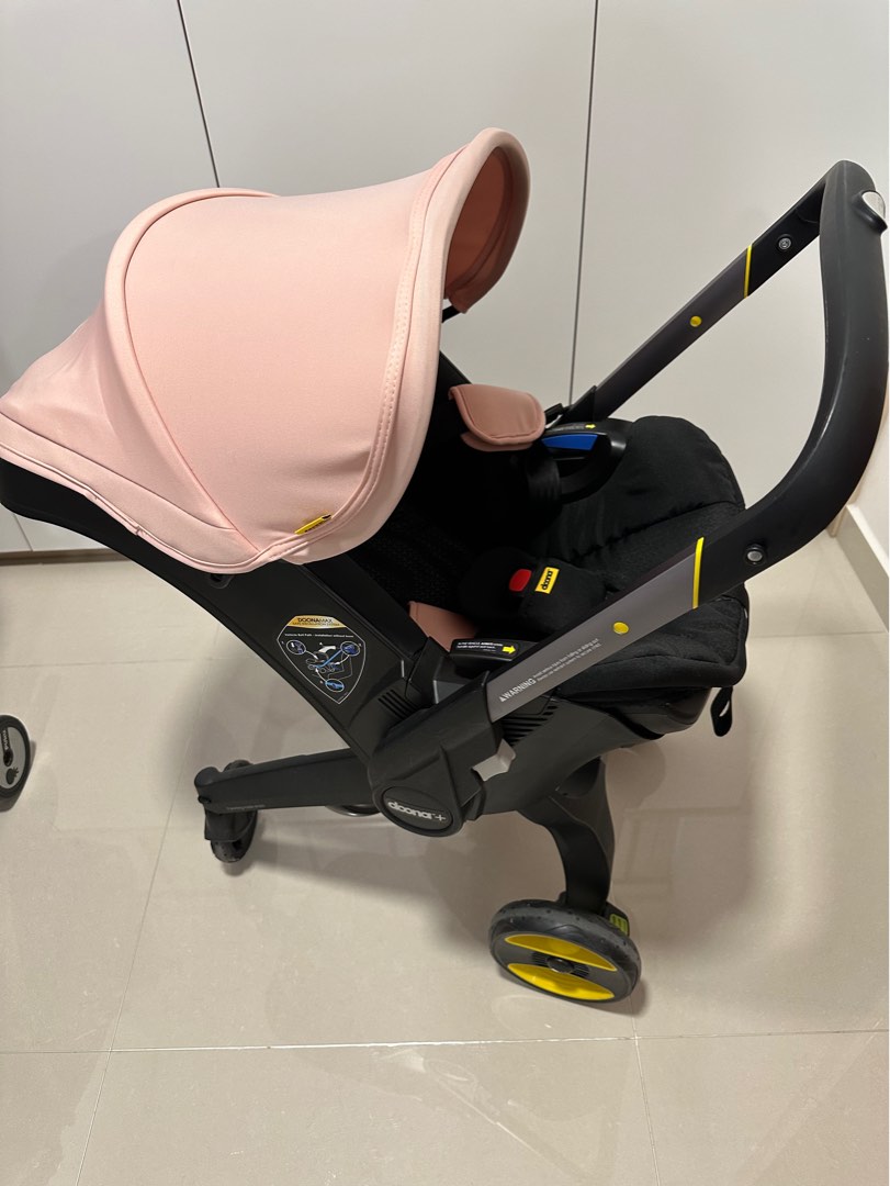Doona+ Pink, Babies & Kids, Going Out, Strollers on Carousell