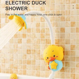 DUCKY ELECTRIC ROTATING SHOWER BABY BATHTOY