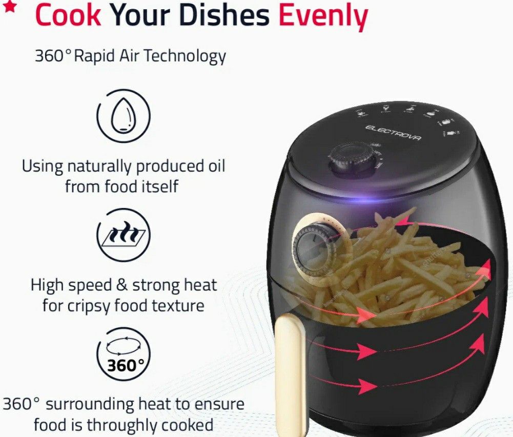 Electrova air fryer review deals