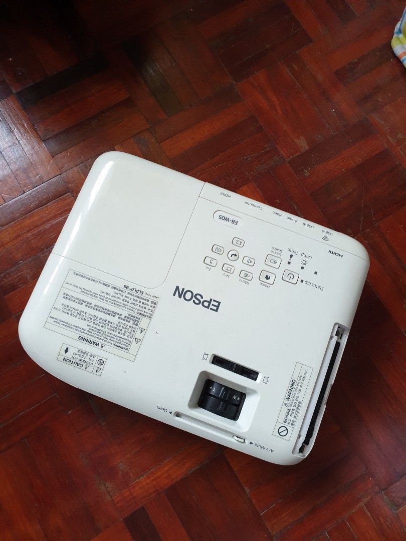 Epson EB-W05 WXGA 3LCD Projector, TV & Home Appliances, TV