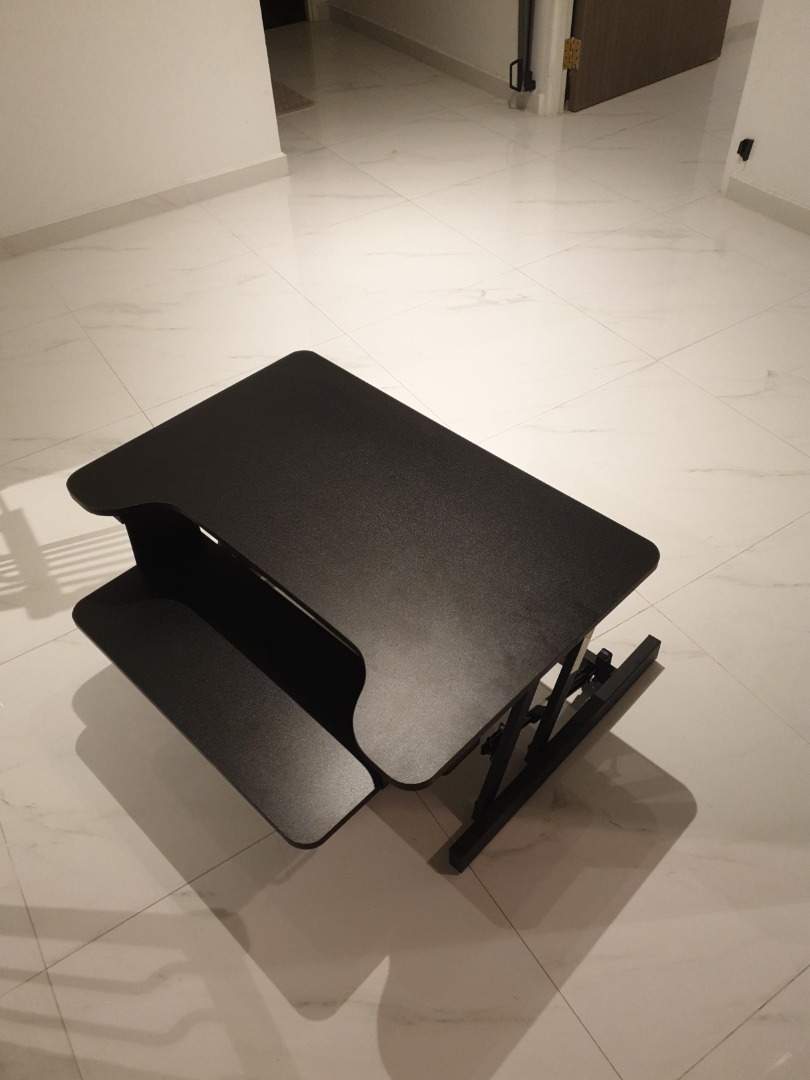 Extendable Computer Table [Moving out sale!!!], Furniture & Home Living ...