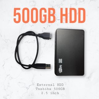 External HDD 500GB