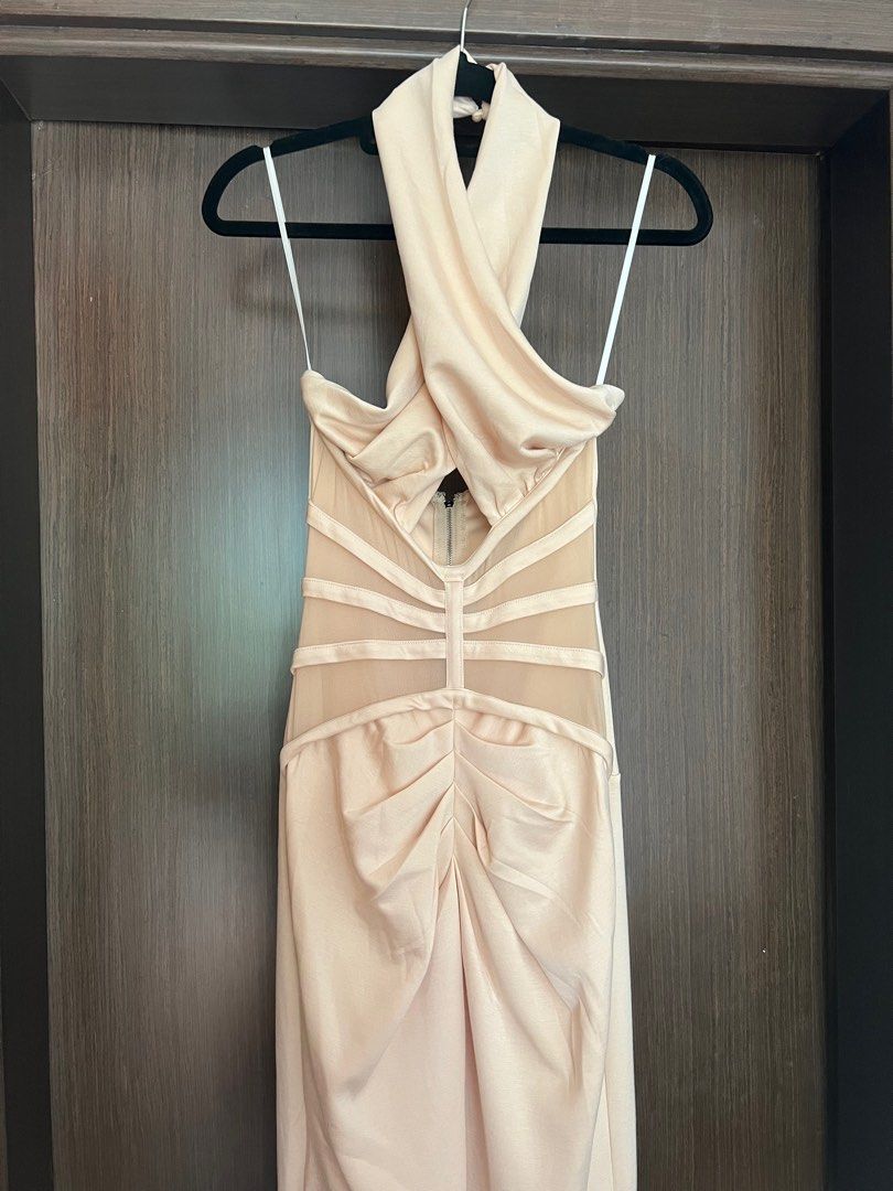 nude dress fashion nova HUX Glitter Unicorn Ballet Dress main image 0