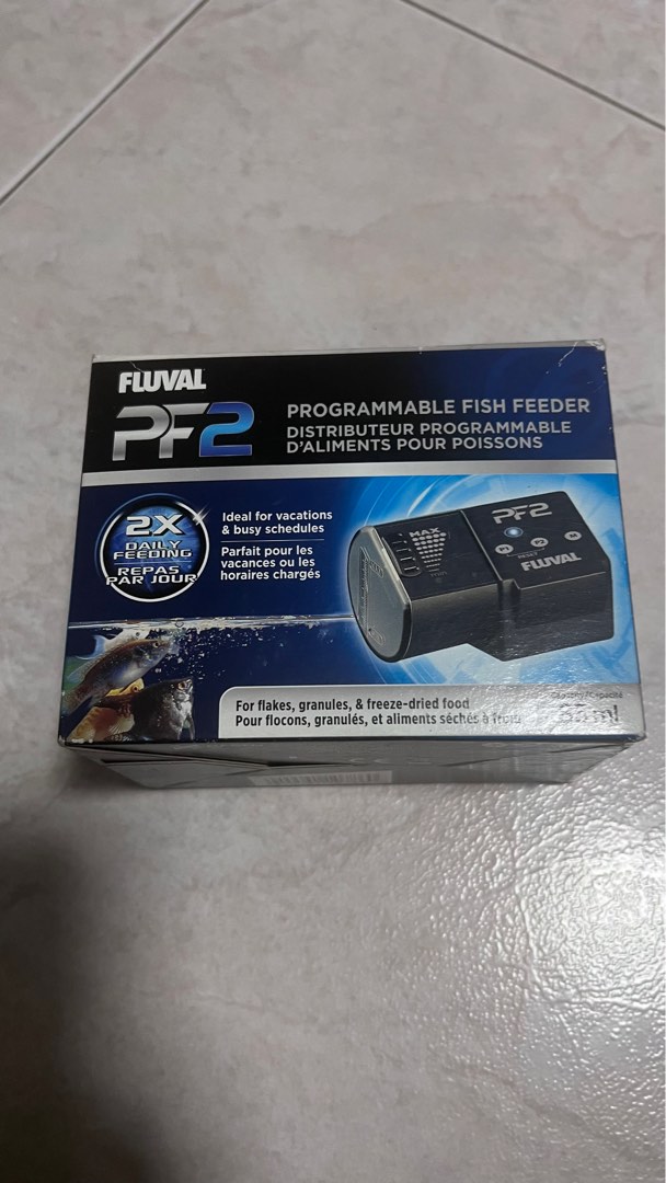 FLUVAL PF2 Original Fish Feeders for Fluval Flex 123L tanks., Pet