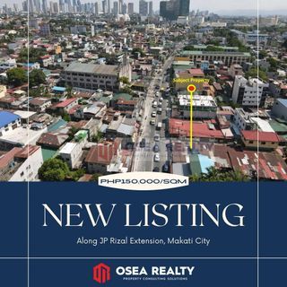 🔴For Sale: Lot with improvement along J.P. Rizal Extension, Makati City