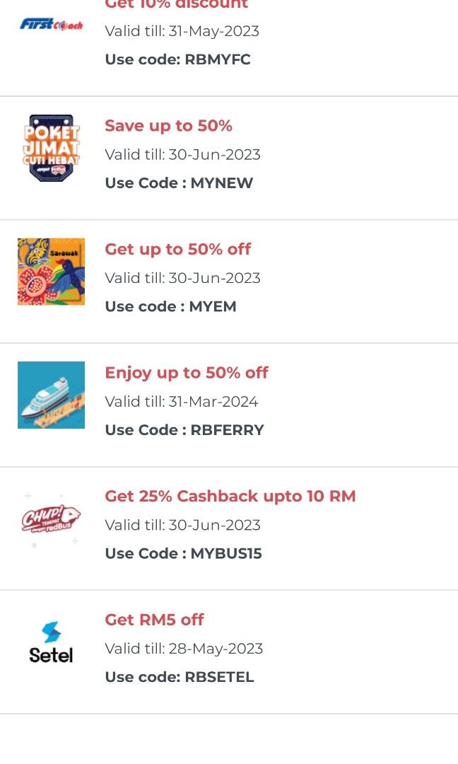 Latest redbus outlet offer code