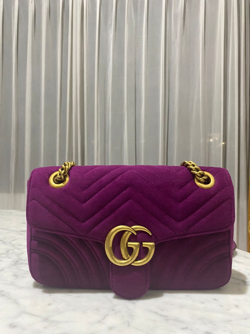 Gucci deals velvet tas